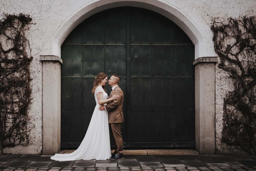 Hochzeitsportrait Carolin und Valentin - Hochzeit Augsburg