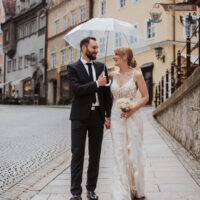 Heiraten im Rathaus Füssen mit anschließendem Brautpaarshooting in der Altstadt - Hochzeitsfotos Allgäu.